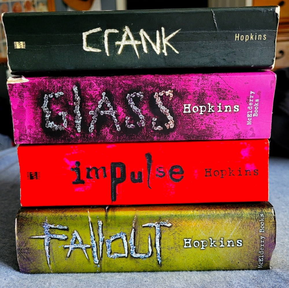 (4) Ellen hopkins books